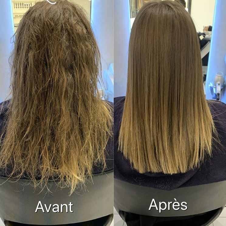 lissage de cheveux