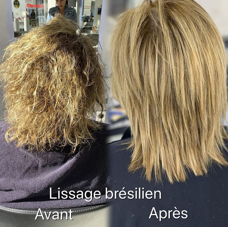 lissage de cheveux