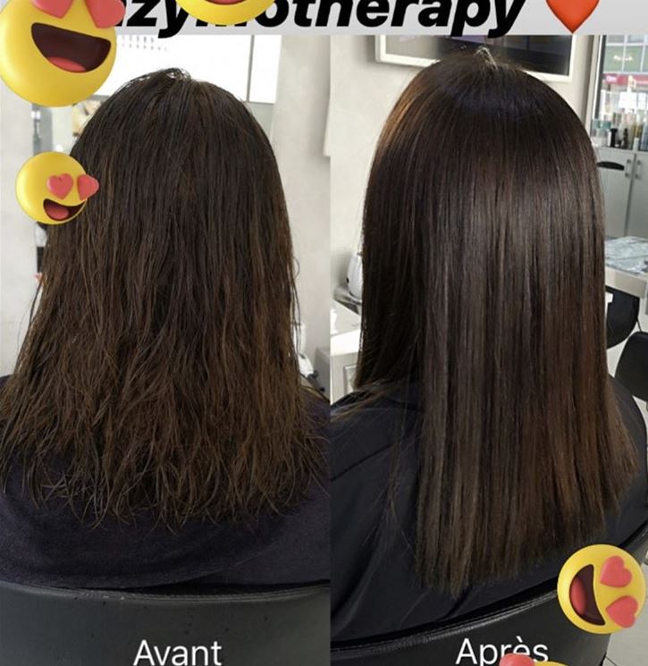 lissage de cheveux